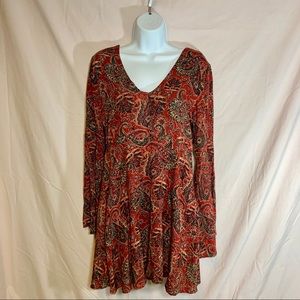 Forever 21 Long sleeved dress perfect for fall - Large